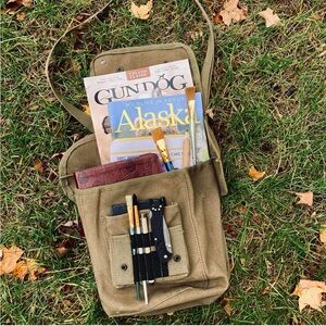 Khaki/Brown Utility Artist’s Bag